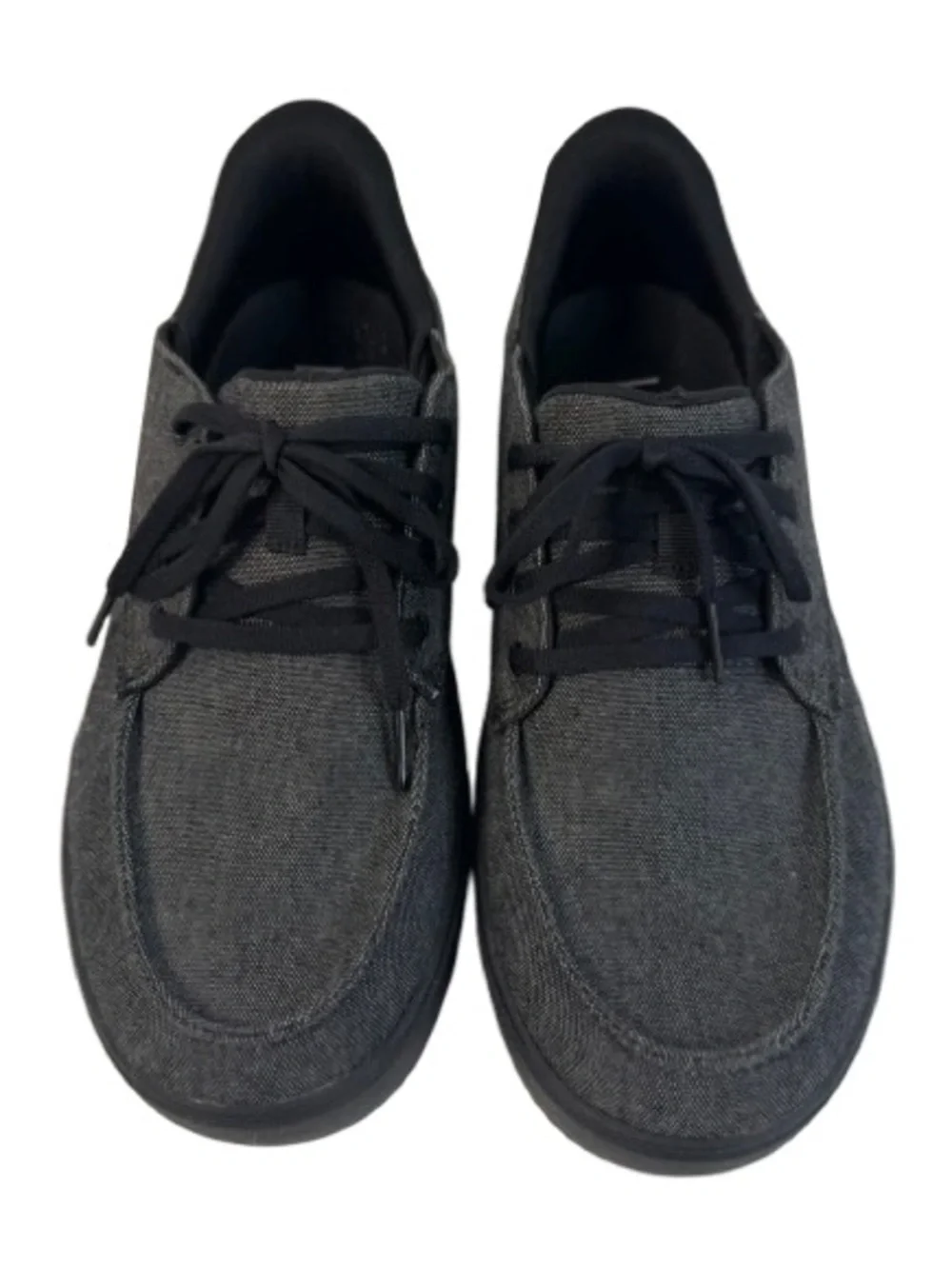Kizik Men's Black Heather Porto Casual Lace-Up Sneaker
